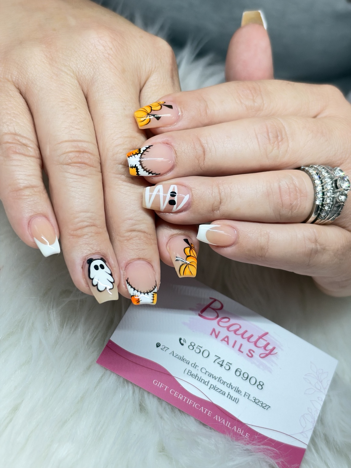 Halloween nail art set by Beauty Nails